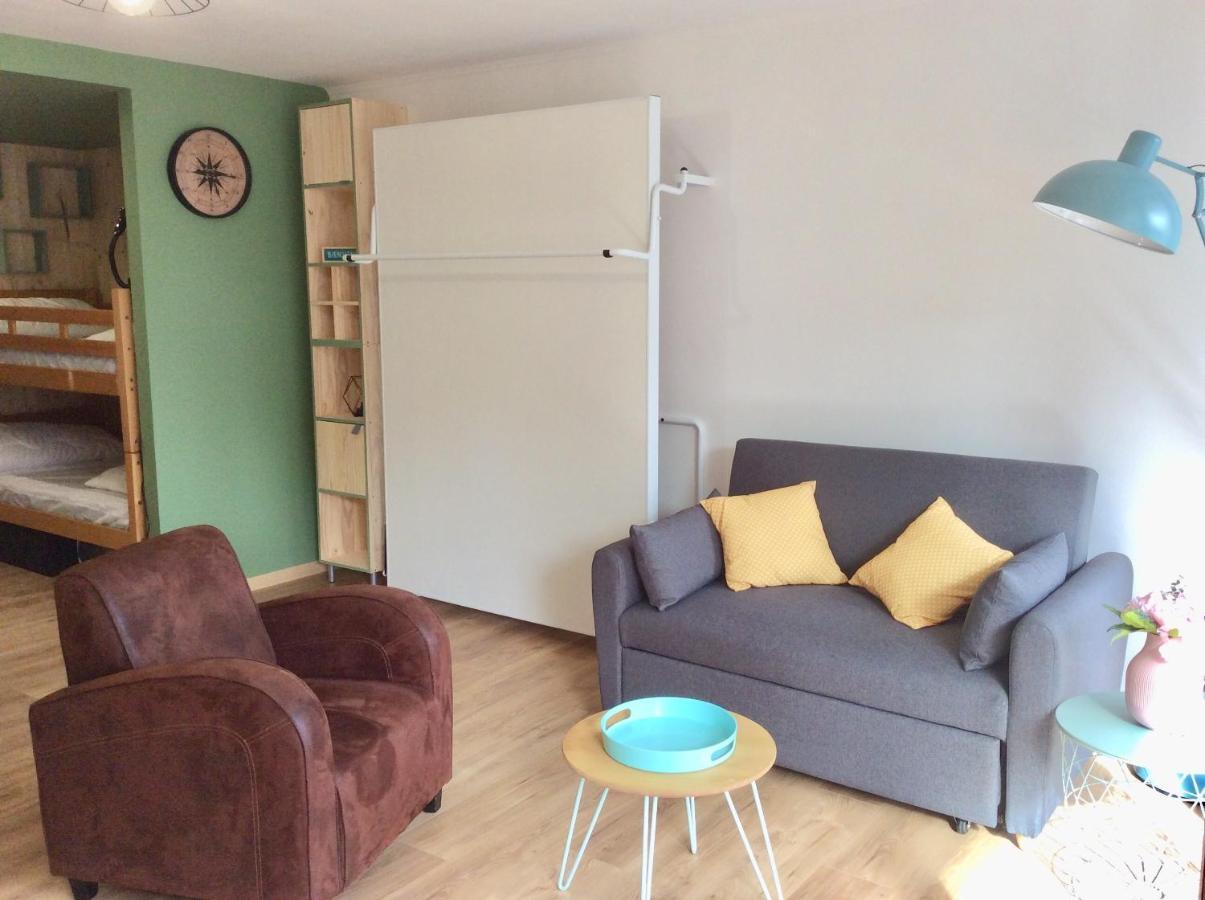Les Obiones, Fort Mahon Plage, magnifique studio cabine 4p vue latérale mer avec balcon , parking privé gratuit, wifi, classé 2 étoiles, exposition plein sud en Baie de Somme Esterno foto