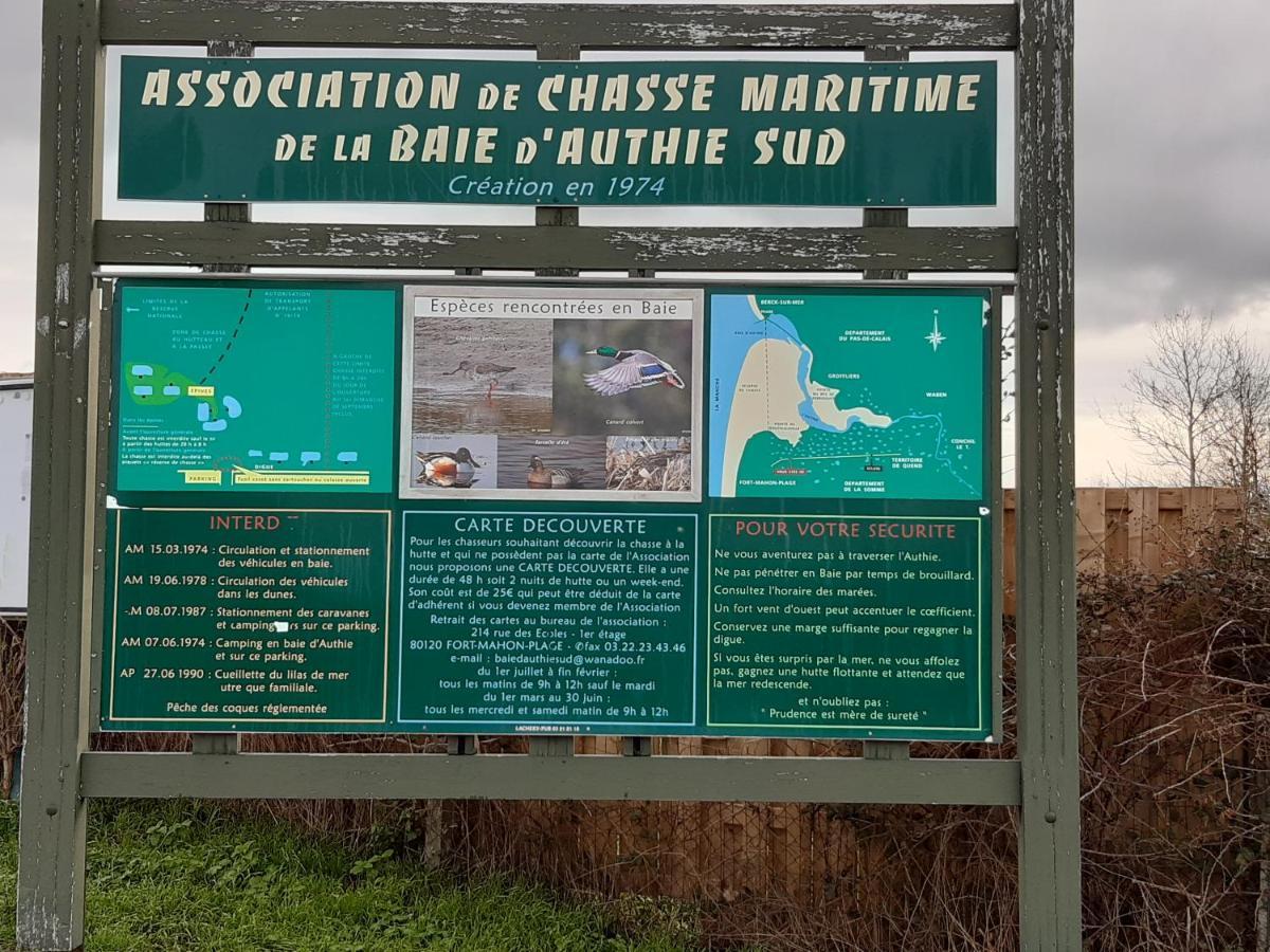 Les Obiones, Fort Mahon Plage, magnifique studio cabine 4p vue latérale mer avec balcon , parking privé gratuit, wifi, classé 2 étoiles, exposition plein sud en Baie de Somme Esterno foto