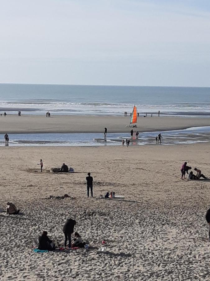 Les Obiones, Fort Mahon Plage, magnifique studio cabine 4p vue latérale mer avec balcon , parking privé gratuit, wifi, classé 2 étoiles, exposition plein sud en Baie de Somme Esterno foto