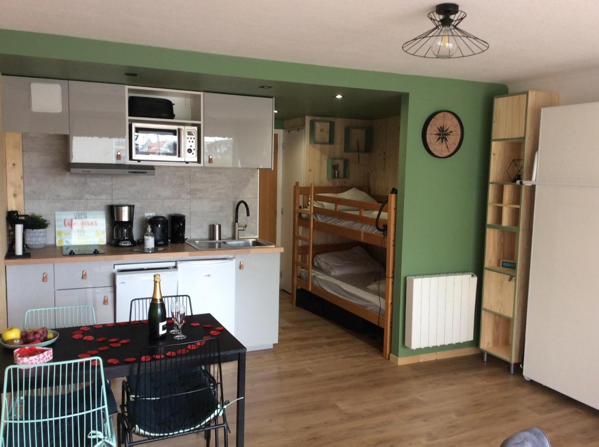 Les Obiones, Fort Mahon Plage, magnifique studio cabine 4p vue latérale mer avec balcon , parking privé gratuit, wifi, classé 2 étoiles, exposition plein sud en Baie de Somme Esterno foto